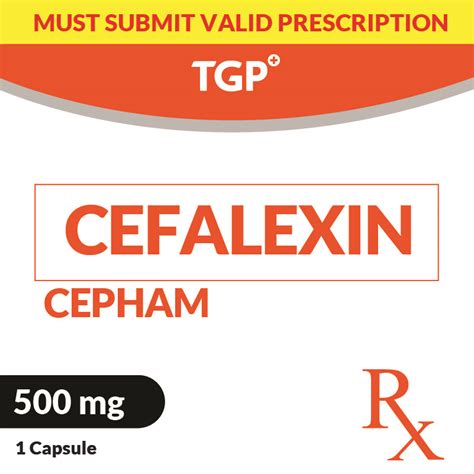 Rx CEPHAM Cefalexin 500mg Capsule Lazada PH