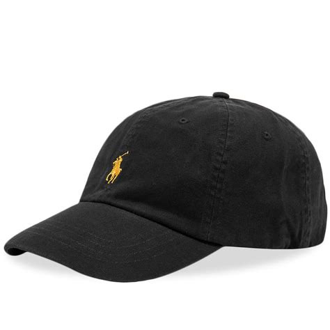 Polo Ralph Lauren Classic Sport Cap Polo Black And Gold End Gb