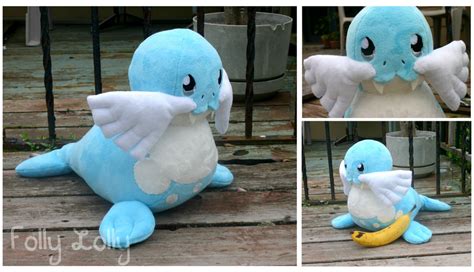 Comm- Sealeo Plush by FollyLolly on DeviantArt