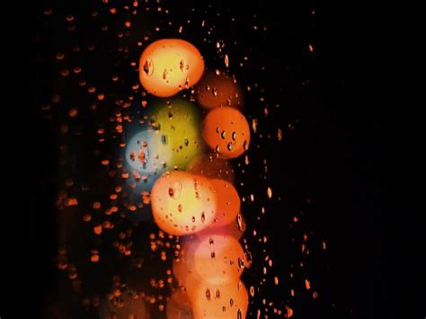 Glare Bokeh Lights Drops Glass Wet 4k Wallpaper Toppng