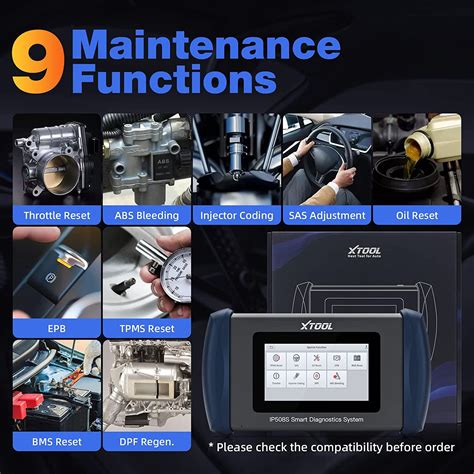 Buy XTOOL InPlus IP508S Diagnostic Scan Tool Automotive 4 System Car