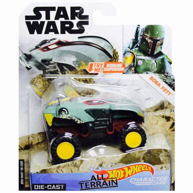 Hot Wheels Star Wars Boba Fett All Terrain Character Car Walmart