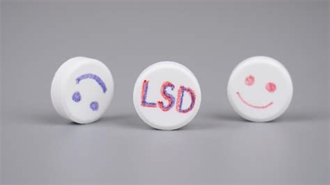 Premium Photo Lsd Pill Medical Use Of Lsd To Treat Ptsd And Depression