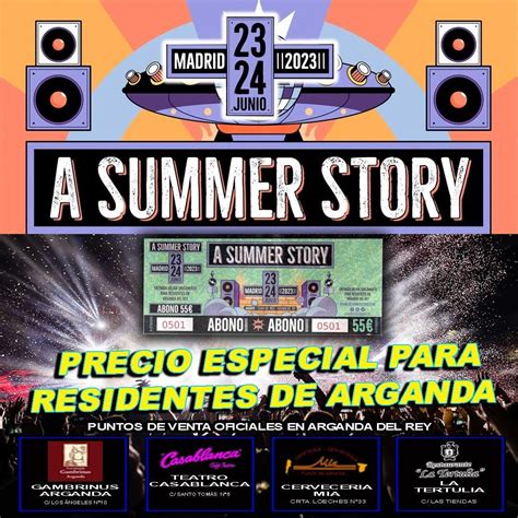 Vuelve A Summer Story Arganda volverá a convertirse en el epicentro de