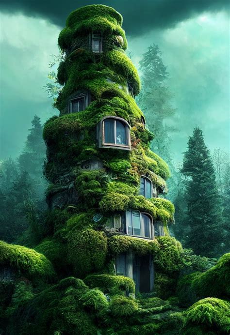 Download House In The Forest Fairy House Fantasy Royalty Free Stock