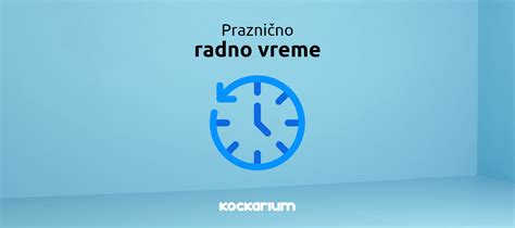 Praznično radno vreme 1 maj i Uskrs 2021 Kockarium rs