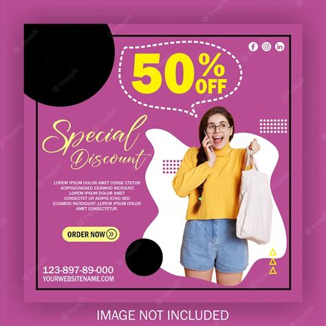 Premium Vector | Special sale 50 percent off banner design woman sale ...