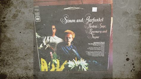 Simon Garfunkel Scarborough Fair Canticle Vinyl YouTube