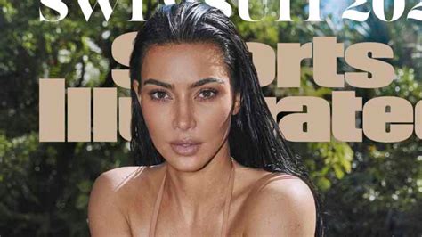 Kim Kardashian Makes Sports Illustrated Swimsuit Cover Debut In