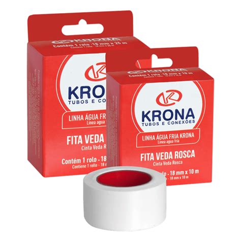 FITA VEDA ROSCA 18MM 25M KRONA FITA VEDA ROSCA 18MM 25M KRONA KRONA