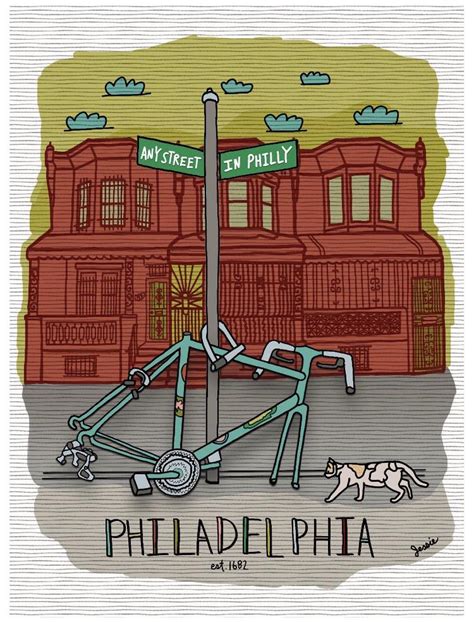 Philly Grit By Artist Jessie Husband R Philadelphia