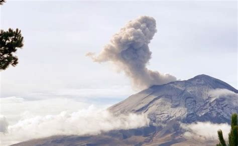 ¿en Dónde Caerá Ceniza Del Volcán Popocatépetl Hoy 4 De Junio