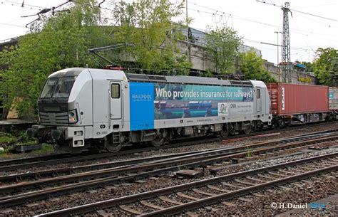 Railpool Vectron Mit Einem Containerzug Am In