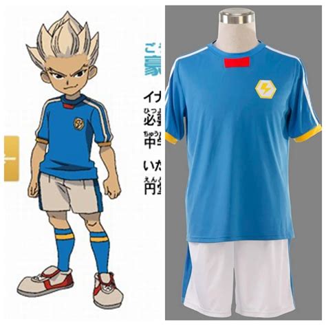 Inazuma Eleven Anime Japanese Team Jersey Halloween Cosplay Costume In