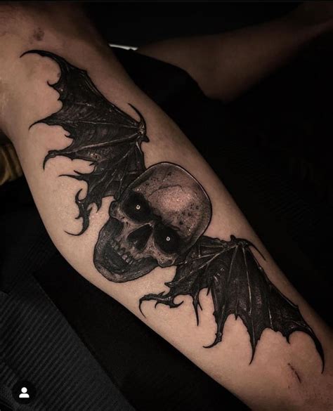 Deathbat tatto : r/avengedsevenfold