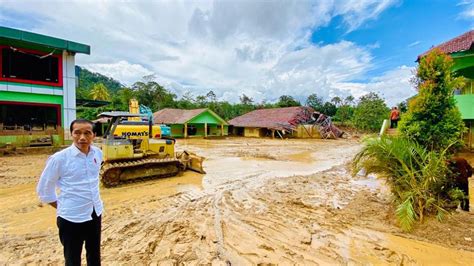 Jokowi Banjir Bandang Di Lebak Banten Karena Tambang Emas Ilegal