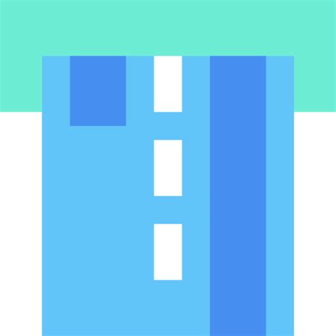 Atm Card Generic Blue Icon