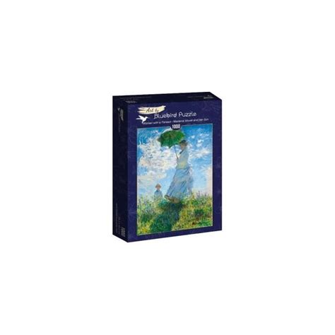 Puzzle 1000 pièces Claude Monet Femme à l ombrelle Madame Monet