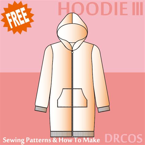 Printable Hoodie Sewing Pattern Free