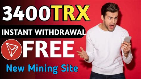 Earn Mine Free Trx Trx New Site Today Trx Mining Today Trx