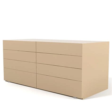 Modern Contemporary Bedroom Dresser 3d Model