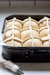 Sourdough Chocolate Chip Hot Cross Buns Home Grown Happiness