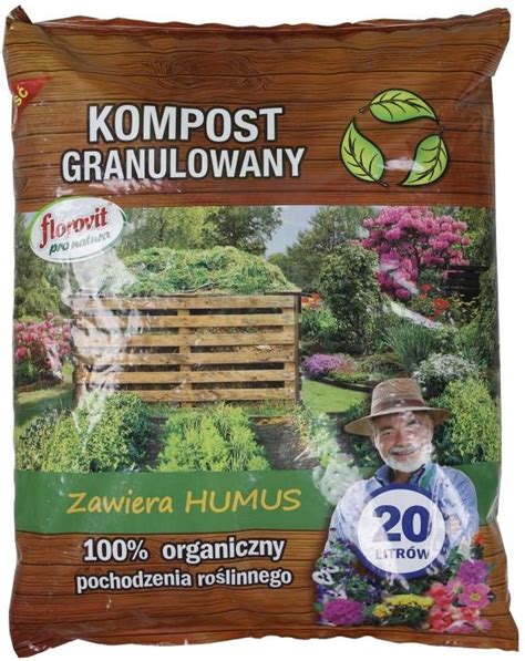 Nawóz IncoVeritas Florovit pro natura obornik koński granulowany 20L