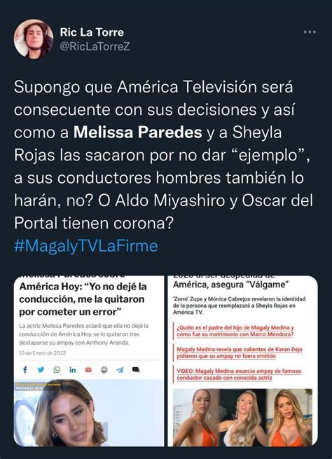 Usuarios Comparan A Aldo Miyashiro Con Melissa Paredes Y Piden Su