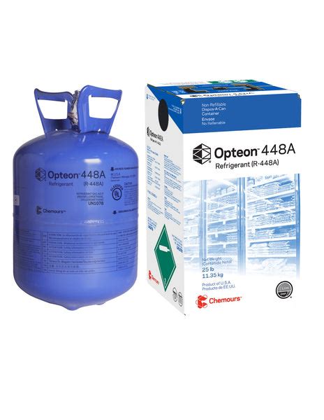 R-448A 25lb Cylinders Chemours/Opteon SAME AS HONEYWELL 448A! MADE IN – Royal Refrigerants