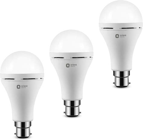 Buy Orient Electric Inverter Emergency LED Light Bulbs 6500K Pack Of