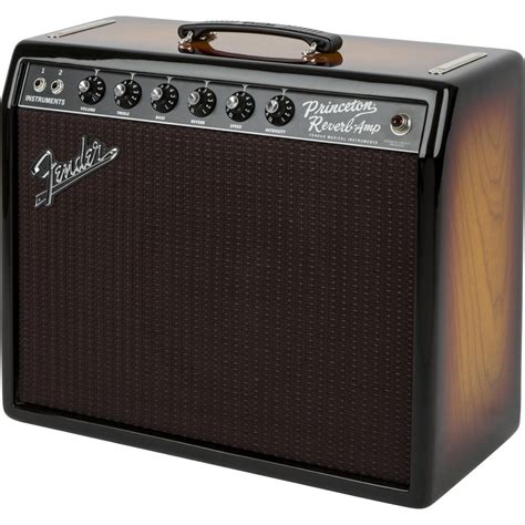 Fender Fsr 65 Princeton Reverb Amp Ash 3 Tone Sunburst Nearly New