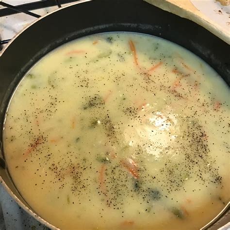 Best Cheesy Broccoli Soup Recipe Allrecipes