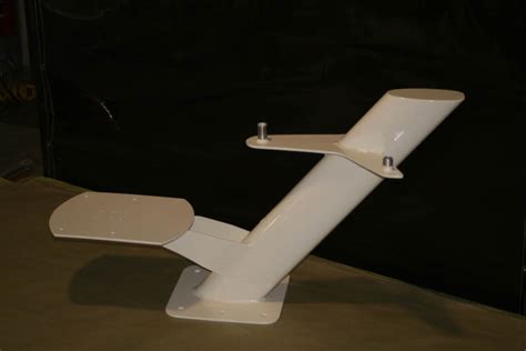 radar mast clear carbon  components