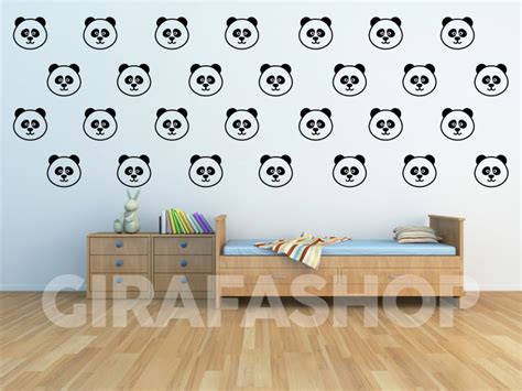 Adesivos Pandas 60 Unidades Frete Grátis Elo7