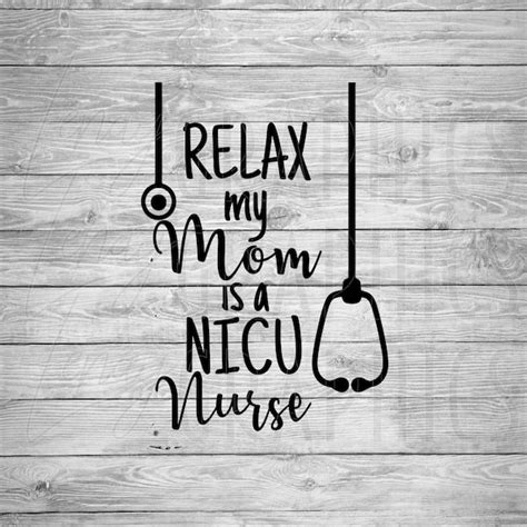 Nicu Mom Svg Etsy