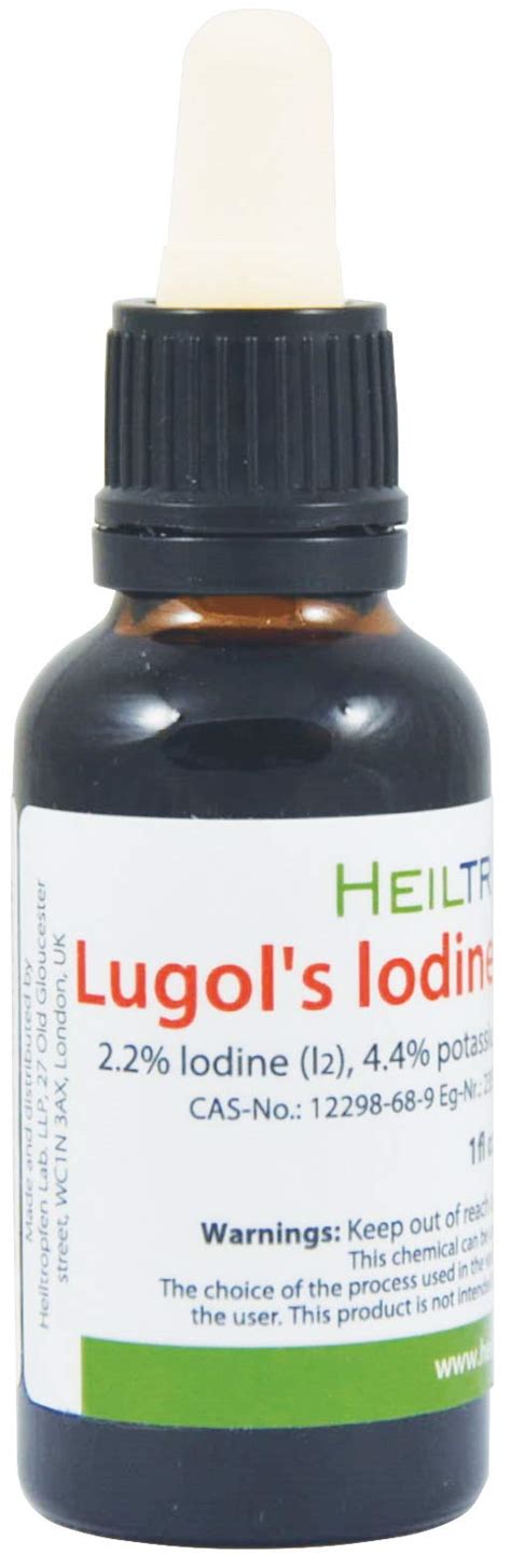 Snapklik 2 2 Lugols Iodine Solution 1 Fl Oz 30 Ml