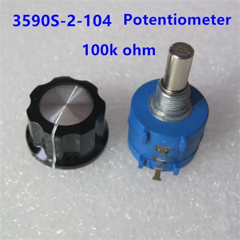 Pc S L S K Ohm Precision Multiturn Potentiometer