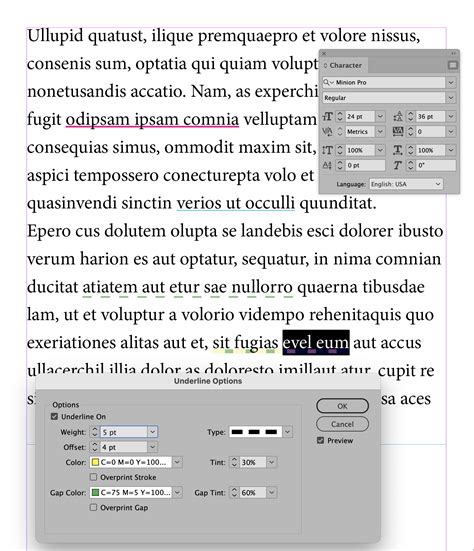 Text Underline Colour - How to Change - Adobe Product Community - 12981650