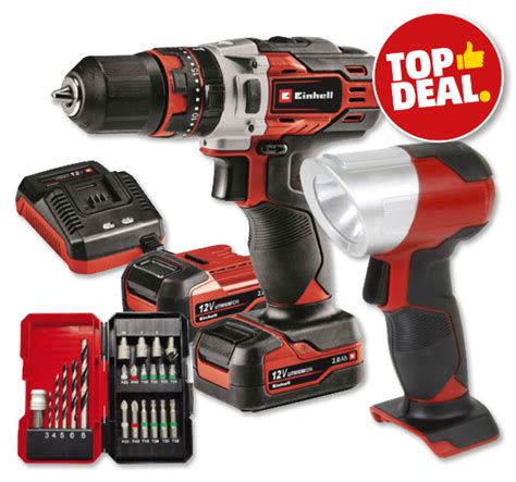 EINHELL Akku Bohrschrauber Set TE CD 12 1 Li 22 CL Von Penny Markt