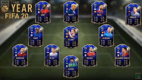 TOTY 21 Así fueron todos los Equipos del Año TOTY en la historia de