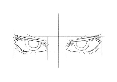 How To Draw Anime Eyes Step By Step Crafty Morning