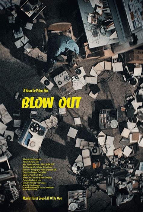 Blow Out Movie Poster