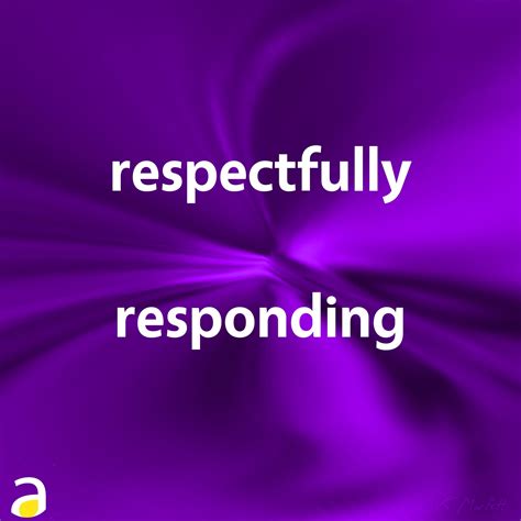Respectfully Responding Lifecoachandreanz