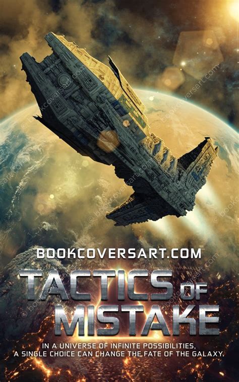 sci fi book cover tactics  mistake