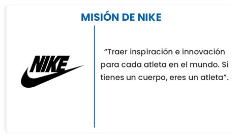 🔝 Misión Y Visión De Nike ️ Información General ≡