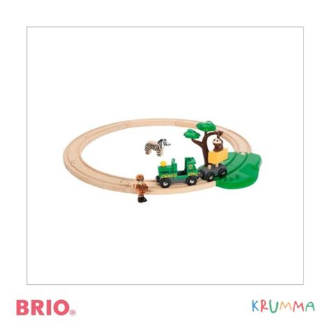 Brio Safari Railway Set Krumma