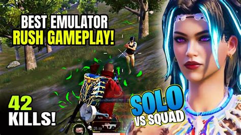 42 Kills Best Solo Vs Squad Rush Gameplay In BGMI 120 Fps Msi App