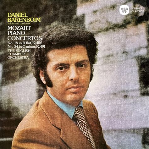 Daniel Barenboim ダニエル・バレンボイム「mozart：piano Concertos Nos18 ＆ 24