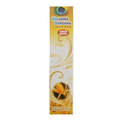 Bamboo Krishna Darshan Champa Gold Super Premium Agarbatti Trial Pack