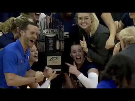 Volleyball 10 Pitt Wins 2018 ACC Championship Vs FSU Highlights